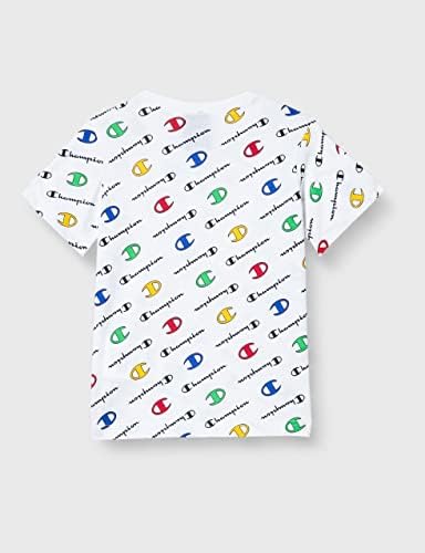 Наследство на шампион на момчиња, американски класици низ целата маица за деца со мали лого