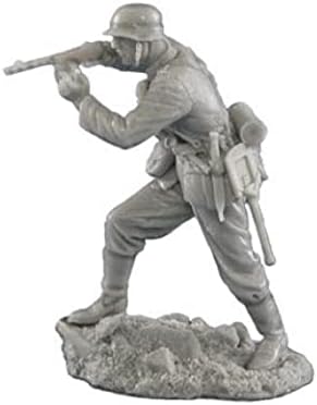 Goodmoel 1/35 WWII германски војник Борба против смола фигура / необјавен и необоен војник Минијатурен комплет / HC-087