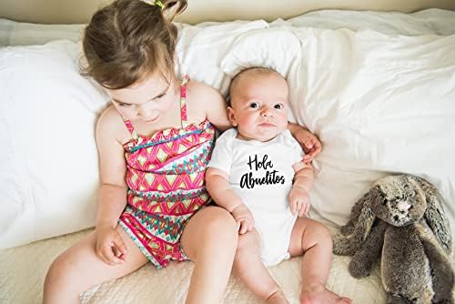 Хола Абуелитос - Најдобри родители се промовираат кај бабите и дедовците слатко едно парче новороденче за бебиња за бебиња