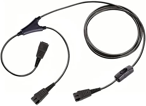 Goessoy y Надзорник за обука Брзо исклучување на кабелот со копче за неми за слушалките за abraабра