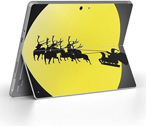 Декларална покривка на igsticker за Microsoft Surface Go/Go 2 Ultra Thin Protective Tode Skins Skins 001527 Moster Christmas Christmas