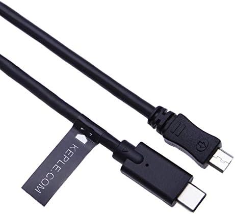 Micro USB до Type C кабел, USB C до микро USB адаптер за олово за полнење на кабелот компатибилен со контролорите на игри PS4,