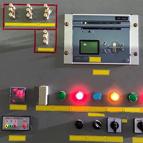 Отмро Сигнал Индикатор Цртичка Светлина DC 24V, Неонски LED Светилки XD10-3 Чиста Зелена, 40mm 1.57 инчен Пластична Школка