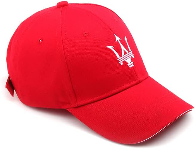 Прилагодливи украсени бејзбол капачиња на Arkosknight Maseretti-Logo Racing Motor Hat Mashion Street Dancing Sports Travel