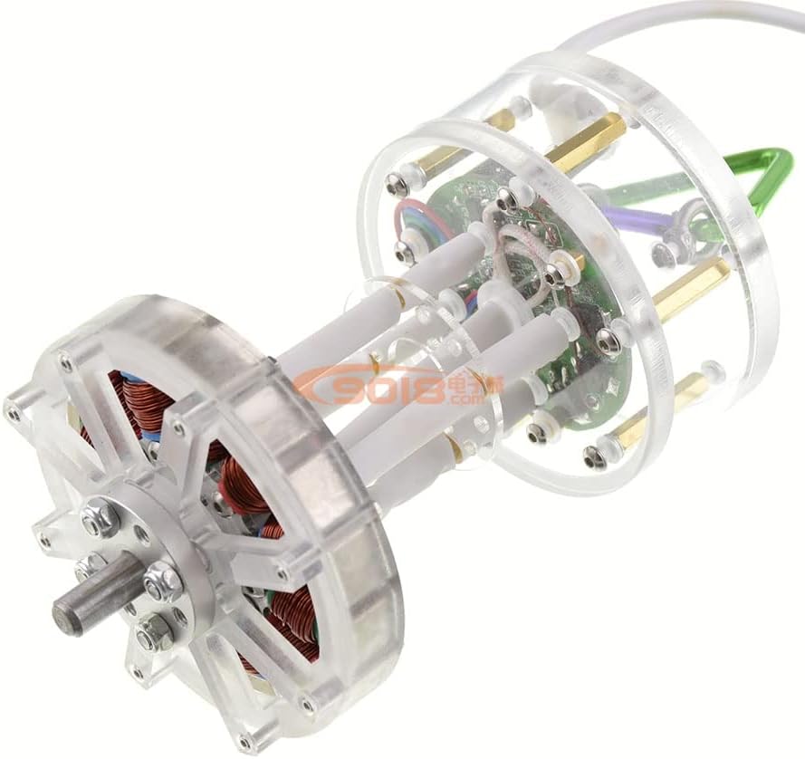 Davitu DC мотор - 12V DC мотор без четка мотор 700мм мрежи Минијатурен вентилатор тивок вентилатор -: 3 сечило напојување 12v2a)