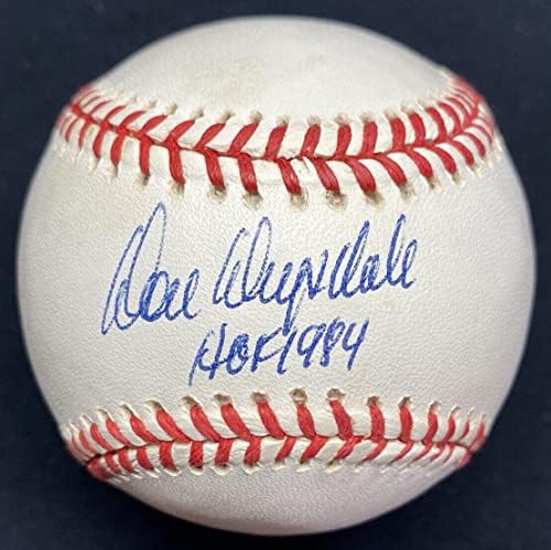 Don Drysdale HOF 1984 Потпишан бејзбол JSA LOA - Автограмирани бејзбол