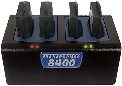 Трансформатор 4-залив полнач за батерии за батерии Polycom/Spectralink 8400 & 8440 серија. Вклучено е напојување