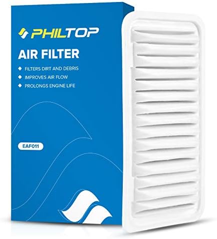 Filtop Engine Air Filter EAF011, замена за Corolla, Matrix, FR-S, TC, BRZ Automatic, Vibe, Заштита на моторот и го подобрува забрзувањето