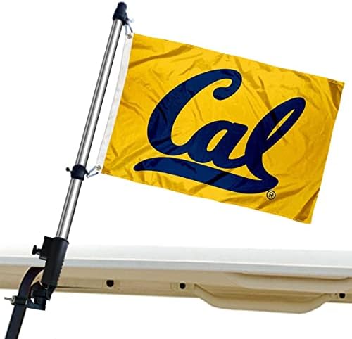 Кол Беркли Златни мечки брод и мини држач за знаме и знаме на столб