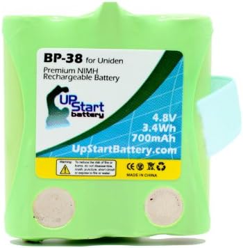3 пакет - Замена за батеријата на Uniden GMR1038-2 - компатибилна со батеријата без безжичен телефон Uniden