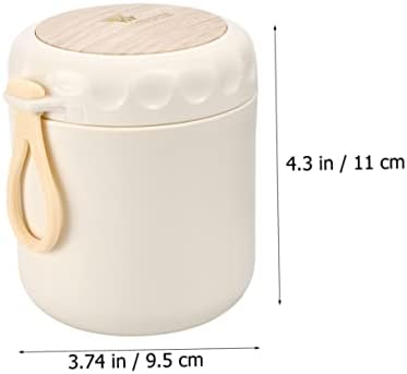 Hanabass 2 парчиња запечатена супа чаша за проследување на контејнери за патувања микробранови храна со микробранови контејнери преносни чаши