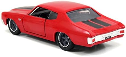 1/32 Jada Брзо &засилувач; Бесен Филм Chevy Chevelle Ss Deecast Модел Црвениот 97380, #G14E6GE4R-GE 4-TEW6W213355