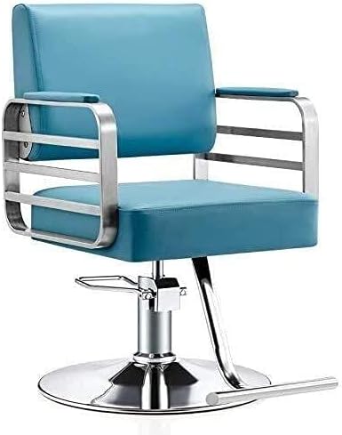 Салон стол хидрауличен стол за бизнис или дом, стол за убавина за коса салон стол за убавина шампон барберинг стол фризерски вртлог за вртење