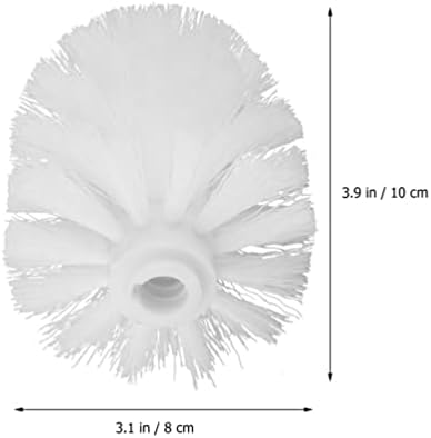 Замена Тоалетна Чинија Четка Глава: 5 парчиња Пластични Тоалет Четка Глави Топката Тоалет Чистење Четки Главата Тоалет Чистач Главата За Дома