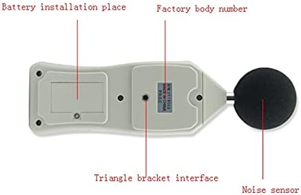 Тестер за бучава KXDFDC 30-130DB Преносен мерач на мерач на дигитален децибел за детектор за детектор на децибели