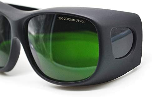Кароно IPL очила за заштита на очите, 200-2000nm бранова должина, технологија за апсорпција ласерска безбедност очила UV 400,