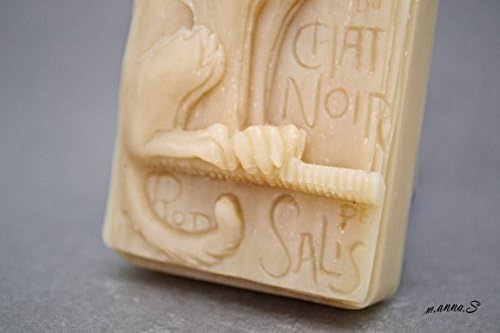 Le Chat Noir Силиконски калап сапун смола восочна гипс глина мачка