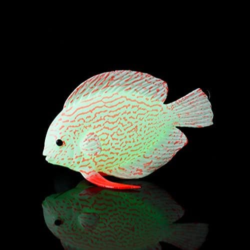 HomeSoGood 3pcs Мали Лажни Флуоресценција Тропски Риби За Аквариум Симулирани Живописни Пејзаж Декорација Пловечки Вештачки Риба Миленичиња