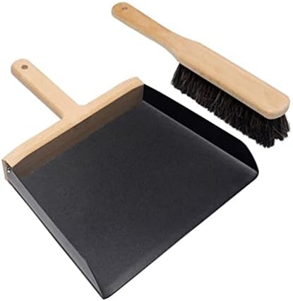 Оакарт мал метален прашина и четка за четкички меки влакната рачна четка за четка за дрво за шалтер за работилници