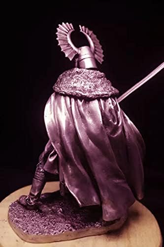 GL-HOME 1/18 90мм Средновековен теутонски витез смола Војник модел комплет воена војна тема неограничена и необоена // 7y072