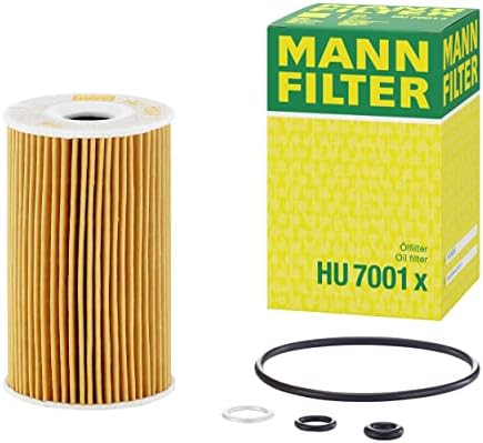 Оригинален филтер за масло од ман-филтер HU 7001 x-Сет на филтер за нафта со сет за заптивка / заптивка-за патнички автомобили
