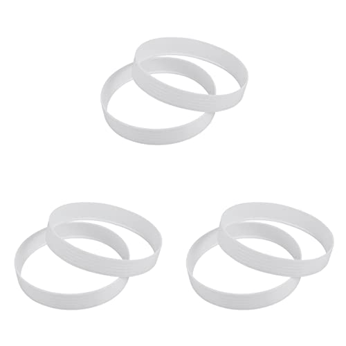 Besportble AR додатоци AR Додатоци AR Додатоци 15 парчиња Едноставни капацитети Бела чаша на отворено за помош практични прстени, прстени околу