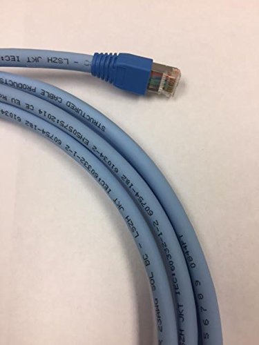 Сертифициран Бебе Сина Мачка 7А Кабел 1200MHZ S/FTP LSZH 23AWG 10G Заштитени RJ45 75 ' Ft.