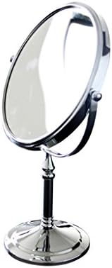 Зголемување на необичното огледало на Nochy, двојно еднострано козметичко огледало ， 360 степени ротирачки таблети суета шминка