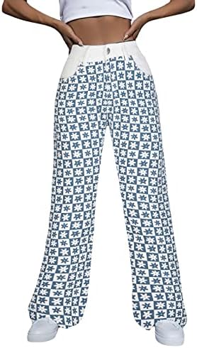 Jeanан фустан за жени долги женски обични улични улични половини лабави карго панталони џебови фармерки панталони жени плус