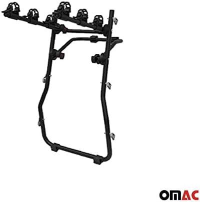ОМАК 3 решетка за велосипеди за Форд Фокус Св 2014-2018 Црно | Носач на велосипеди за велосипеди за автомобили 99 lbs оптоварување со преклопување
