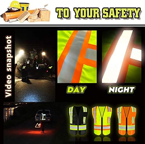 Безбедносен елек со висока видливост со џебови со голема големина Прилагодете го вашето лого Здраво на безбедносниот елек за безбедност на лентата