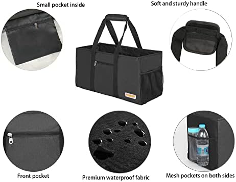 Донгавин голема торба за алатки, водоотпорна торба за плажа, вреќа за складирање на преклопување и еднократна употреба, торба за купување, пикник торба, итн.