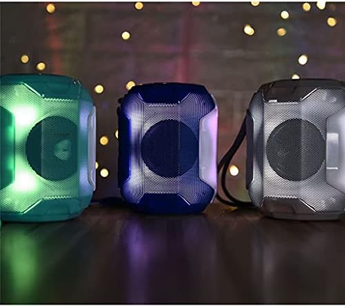 XDCHLK Мал звучник LED светлосни преносни звучници бас стерео звучник на отворено звук кутија за звук