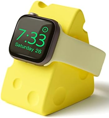 Полнач за сирење Eletiuo Stand For Apple Watch Series 49/45/44/42/41/40/38mm iwatch Ultra/8/SE2/7/6/SE/5/4/3/2/1, Стоу -станица за
