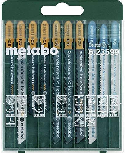 Metabo 623599000 Jig Saw Blade Display: Mixed ново, зелено