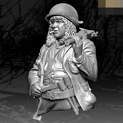 Goodyouth 1/10 WWII WWII Војник на американскиот модел на биста смола Необработен и необоен комплет за минијатурни фигури // ky3-65
