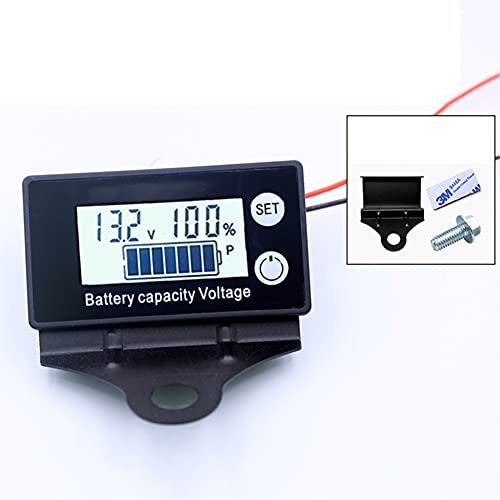 Taidacent 8-100V Водоотпорен Dc Батерија Монитор Ли Олово-Киселина Батерија Пакет Напон Тестер Во Реално Време Следење Со Обратна