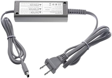 Полнач за наизменична струја Punasi за замена на кабелот за напојување на Nintendo Wii U GamePad, 7,2 стапки