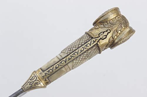 Ретка индиска мугалска челик исламска сребро Кард Канџар нож со нож