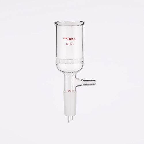 Адамас-бета боросиликат стакло Бухнер филтрирање инка со 24/40 стандардна тапа внатрешна и вакуумска населена тубулација