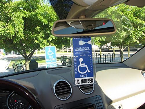 JL Security Mirirtag Charm Новиот начин за заштита, прикажување и оддавање плакард за паркирање на хендикеп. Магнетски вклучен