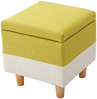 N/A Solid Dooth Stopstool Home Divивотна соба Столче за складирање креативна мултифункционална ткаенина Промена на чевли столче столче столче