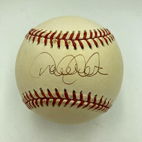 1996 Дерек etетер Руки го потпиша Бејзболот на Американската лига со ЈСА Коа - Автограмирани бејзбол