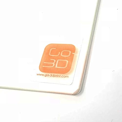 GO-3D PRINT 334MM X 364MM BOROSILICATICATION GLASS PLATE за SnapMaker A350 3D печатач
