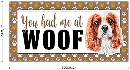 Смешен знак за кучиња рустикален метал знак што ме имавте на вул декоративно милениче куче wallид знак шепа врата за врата фарма