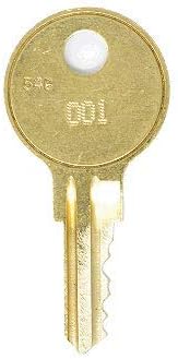Занаетчија 184 Копчиња за замена: 2 клучеви