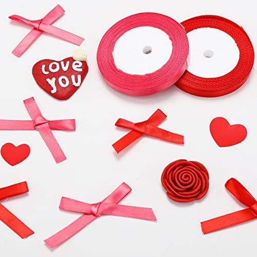 Секој дизајн 100 парчиња Торби За Лекување На Денот На Вљубените Црвено Срце Бонбони Целофан торба 6 х 9 Инчи Среќен Ден На Вљубените Пластични
