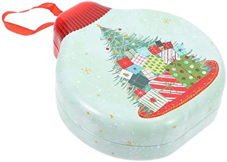 Тојвиан 1пц Божиќна Кутија За Чување Бонбони Контејнери За Подароци Божиќна Кутија За Пакување Подароци Држач За Декор За Новогодишна