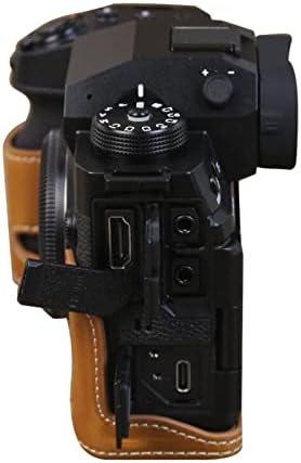 Rieibi X-H2S/ X-H2 Случај-Квалитет Pu Кожа Половина Случај За FUJIFILM XH2S/ XH2 Огледало Дигитална Камера-Тело Заштитни Зафат Случај За