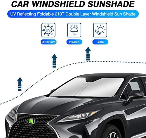 Сончева сенка на шофершајбната Kust за Lexus RX -2022 додатоци Сончев прозорец Сонце за заштита на сонцето, заштитени блокови со преклопување